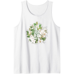 image:imageThe Last of Us Part II Watercolor Floral Big Chest Logo Tank TopWhite