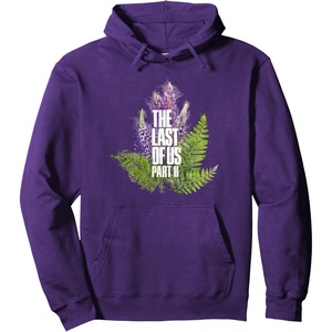 image:imageThe Last of Us Part II Watercolor Lavender Big Chest Logo Pullover HoodiePurple