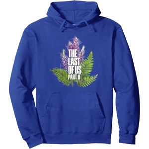image:imageThe Last of Us Part II Watercolor Lavender Big Chest Logo Pullover HoodieRoyal Blue