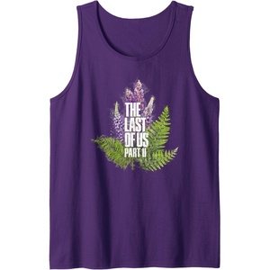 image:imageThe Last of Us Part II Watercolor Lavender Big Chest Logo Tank TopPurple