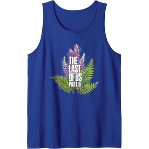 image:imageThe Last of Us Part II Watercolor Lavender Big Chest Logo Tank TopRoyal Blue