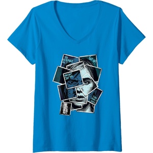 image:imageWomens The Last of Us Part II Ellie You Cant Stop This Portrait VNeck TShirtSapphire Blue